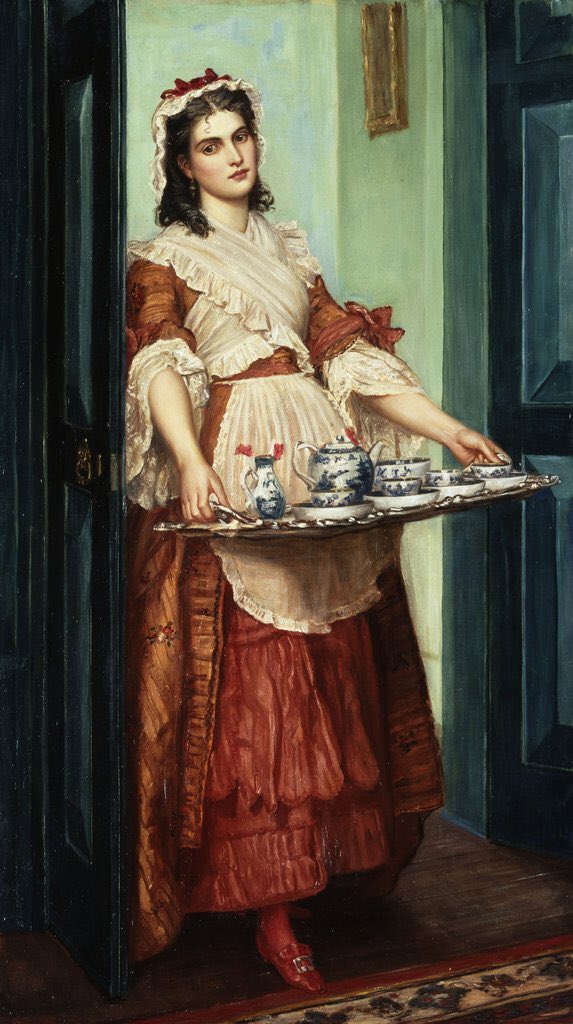 The lushness of Prinsep’s colors, his sumptuous treatment of fabric, and his painstaking attention to ornamentation and small details are astounding. 2/7