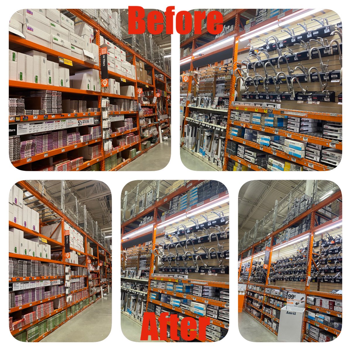 Filters and faucets getting the 6226 treatment yesterday. The packout train keeps on rolling 🚂 🚂 🚂 #packoutparty #NEProud <a href="/shwnquinn/">Shawn Quinn</a> <a href="/JasonArigoni/">Jason Arigoni</a> <a href="/AcevedoRosemary/">Rosemary</a> <a href="/hmalak/">Sam</a>