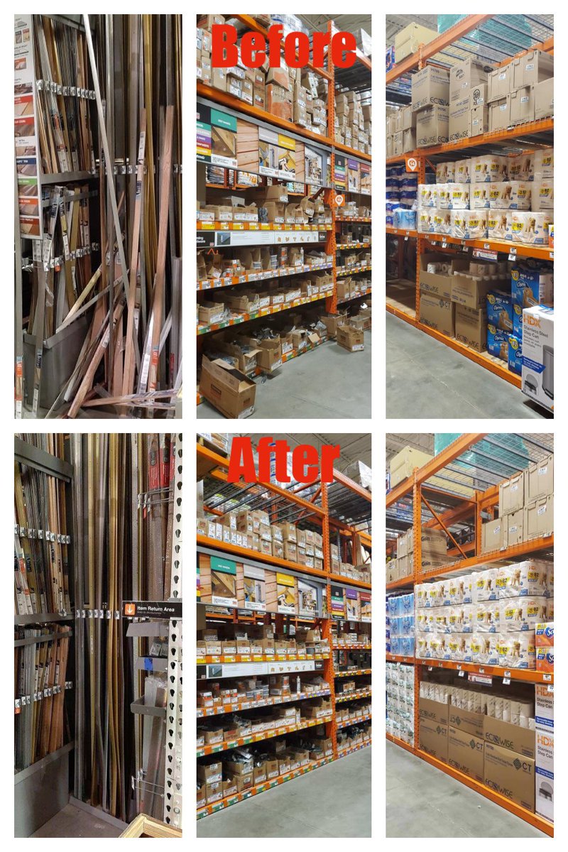 Here is some more of team 6226 on their ⚙️ grind ⚙️ in some heavily impacted areas of the store! Way to go! #NEProud #packoutparty <a href="/shwnquinn/">Shawn Quinn</a> <a href="/AcevedoRosemary/">Rosemary</a> <a href="/hmalak/">Sam</a> <a href="/JasonArigoni/">Jason Arigoni</a>