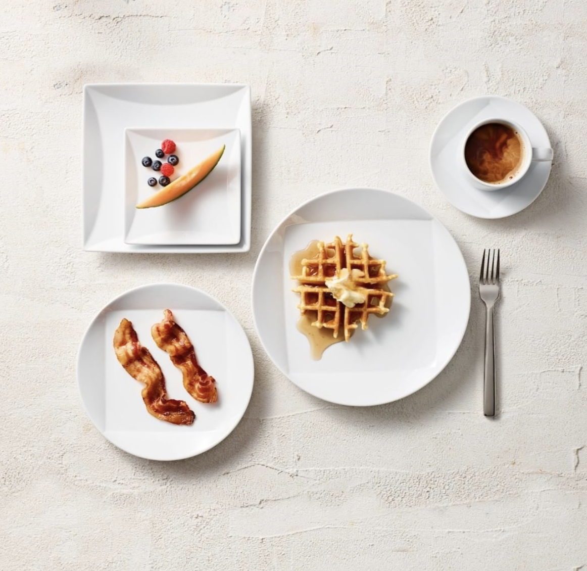 WalkingMatters's tweet photo. Waking up to that sweet smell of breakfast...😁😁
.
 🍽@steeliteusa's Ikon by Royal Porcelain.
.
#TabletopMatters
#steeliteframesyourfood #breakfast #steeliteexperience #waffles #bacon #coffee https://t.co/znPNDNaGi6