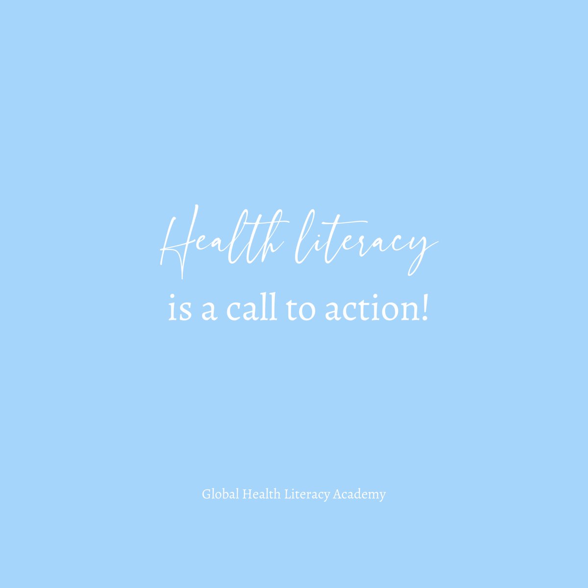 k_srensen's tweet photo. Health literacy is a call to action to care for ourselves, for others and for our surroundings #Healthliteracy #compassion https://t.co/9p33kzjTZ3