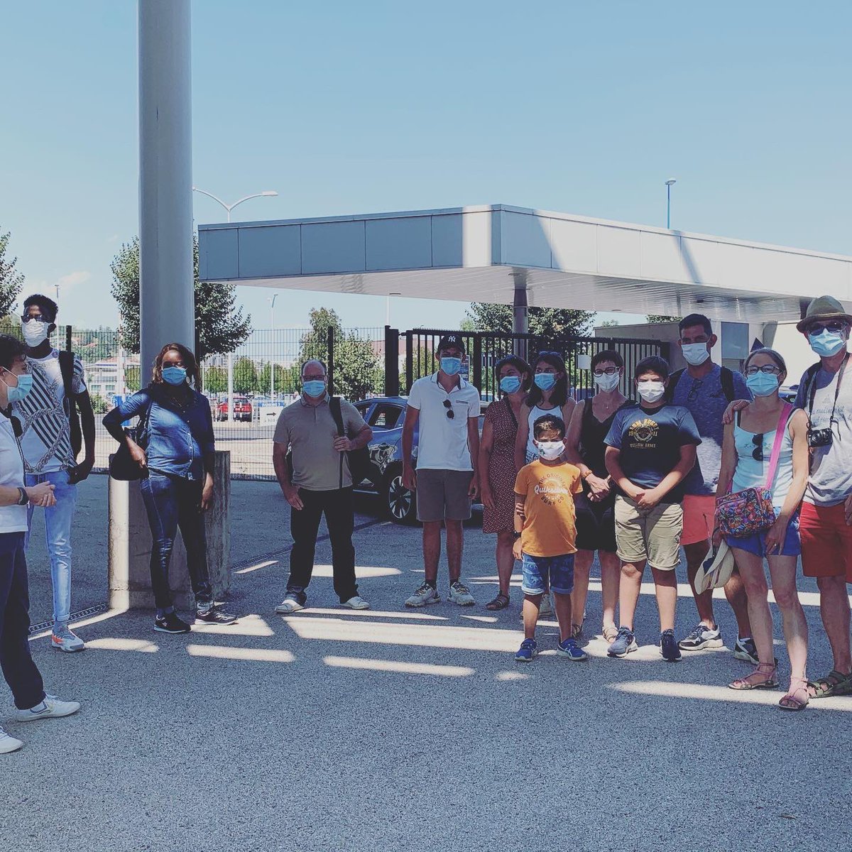 ASMOfficiel's tweet photo. Elisabeth et Clément, mamie et petit fils, ont visité le musée interactif ASM EXPERIENCE ! 
Pendant que le groupe visite stade 🏟 part à la découverte des coulisses du Michelin 🔍 #ASMrugby #ASMEXPERIENCE https://t.co/geXSP8cNZR