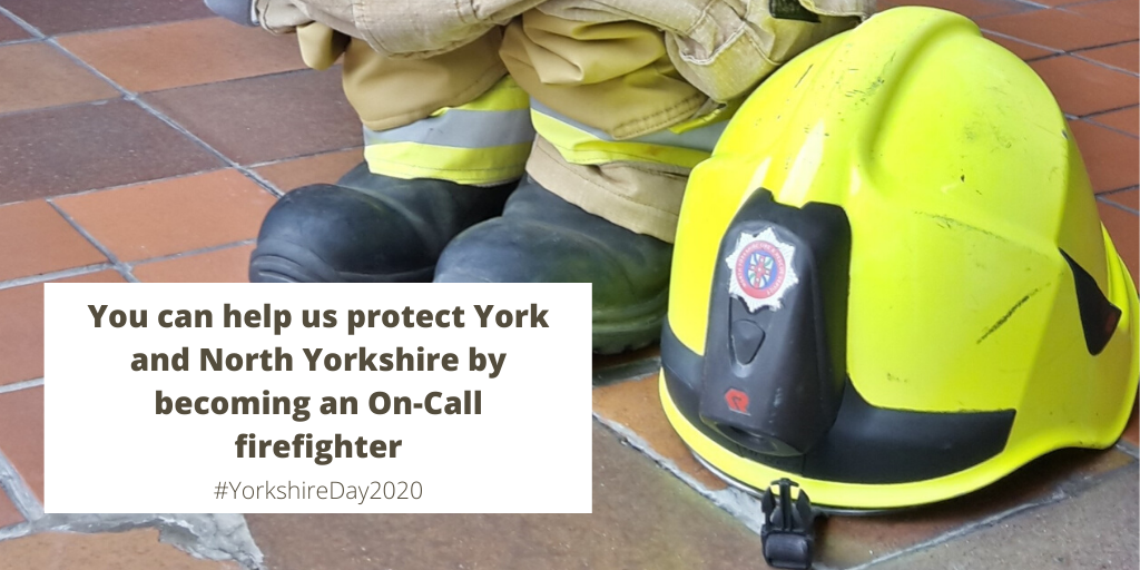 A lot of our fire stations are crewed by on call firefighters. If you live or work within 4 minutes of 1 of these stations, are over 18 and are reasonably fit you could be who we’re looking for. Find out more at northyorksfire.gov.uk/working-for-us… #YorkshireDay