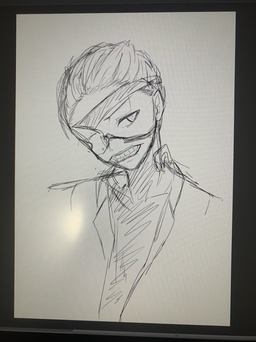 みんな好きなやつ描いてる、ラフばっかり 