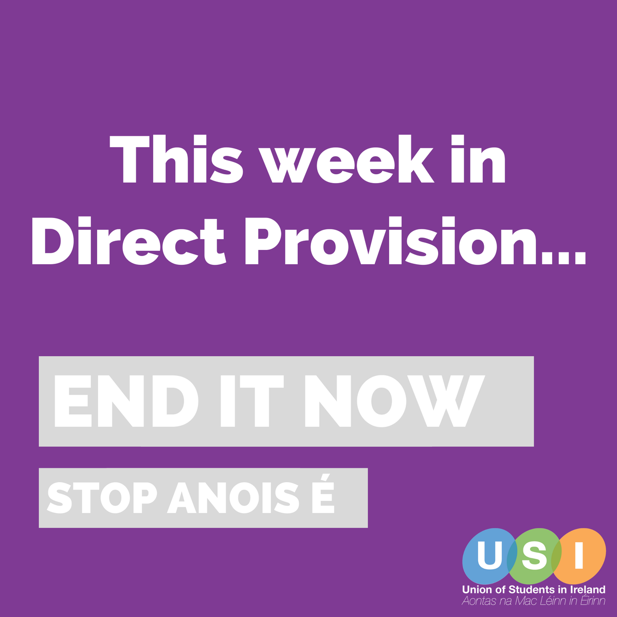 amle_ie's tweet photo. ❗️END INHUMANE DIRECT PROVISION NOW❗️
Read our statement and sign the petition here ➡️ https://t.co/keqoRki9fp
#EndDirectProvision #EndDP #StopStudentDeportations https://t.co/AKWmKVWHCd