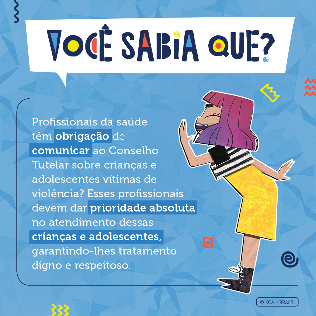 canalfutura's tweet photo. As crianças e adolescentes têm prioridades na hora do atendimento médico, e profissionais da saúde podem comunicar o conselho tutelar casos de violência contra os mesmos.
Conheça mais o Estatuto da Criança e Adolescente, ele completou 30 anos! #ECA30 https://t.co/s1pJlfymE0