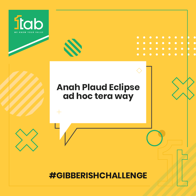 1TabOfficial's tweet photo. Ready to decode the secret behind good health? Comment below and see if you can guess the Gibberish.
#HealthForAll #onlinepharmacy #WeKnowYourValue #Health #healthcare #gibberish #gibberishchallenge #guessthegibberish #health #fitness #wellness #healthy #excercise #healthylife https://t.co/SfG9McYYvB