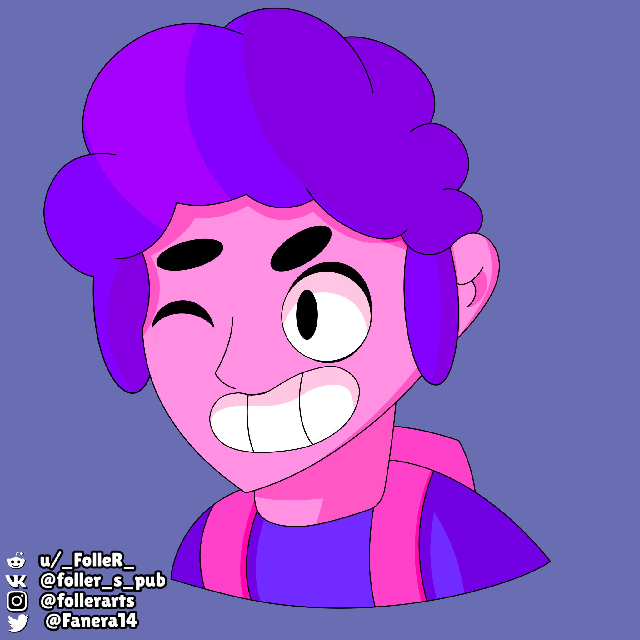 Амбер из Brawl Stars