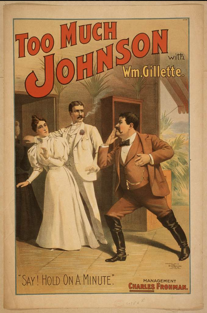 I've spent the last hour browsing through an archive of nineteenth-century theatre posters, and now I want to cover my office walls with them. They're magnificent!(c.1890s)