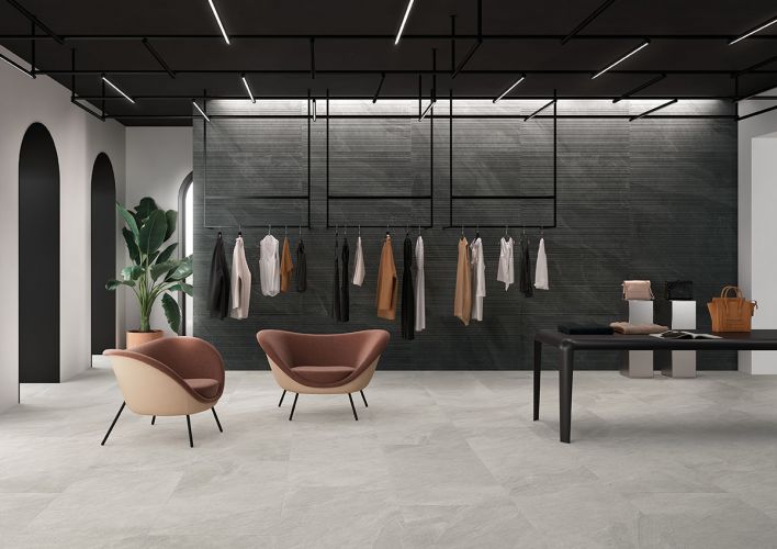 SpectileLtd's tweet photo. Shale from our IG range. Porcelain textured stoneware. Create unusual and stunning areas with this modern and sophisticated tile. Perfect for commercial or domestic areas. #ontrend
#architecture #design #interiordesign #ceramics #tiles #walltiling #shale #featurewall #modernspace https://t.co/ZbuBtYOEKW