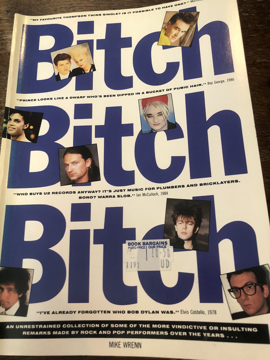 Pretty amazing find on the station bookstall today. Would anyone like a selection of vicious gems?