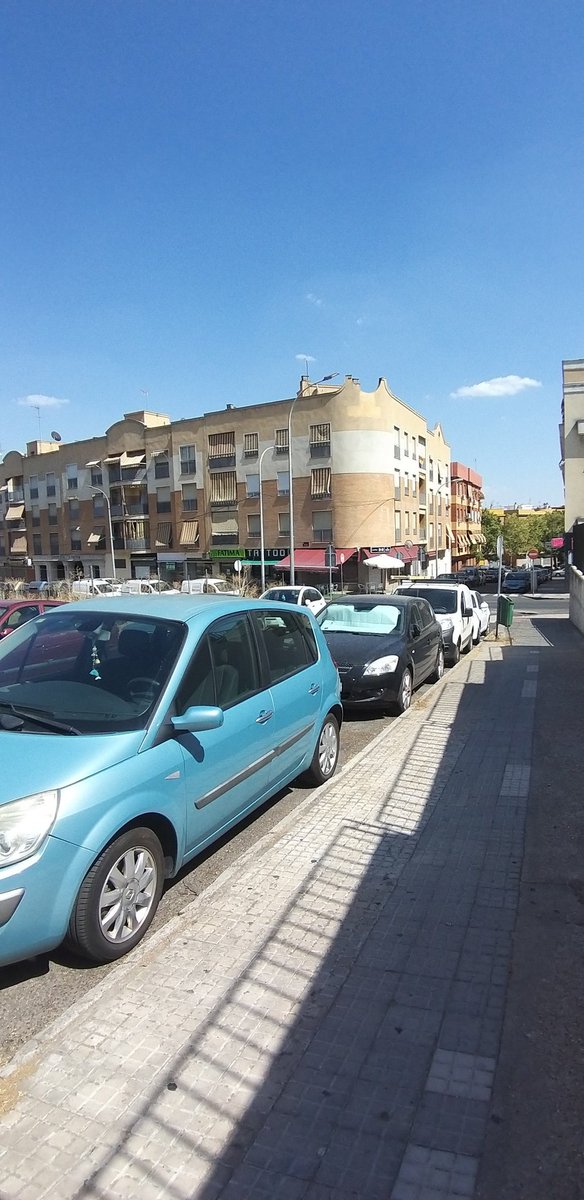 BarrioFatima's tweet photo. @InfrayMAmbiente @ayuncordoba_es @jmbellidoroche diferencia abismal, tanto en estética como en temperatura,  de una calle con arboleda y otra con sólo cemento. Creo que sería un gran acierto de este ayuntamiento, plantar árboles de sombra, NO NARANJOS, en todas nuestras calles https://t.co/fxGbEiHfER