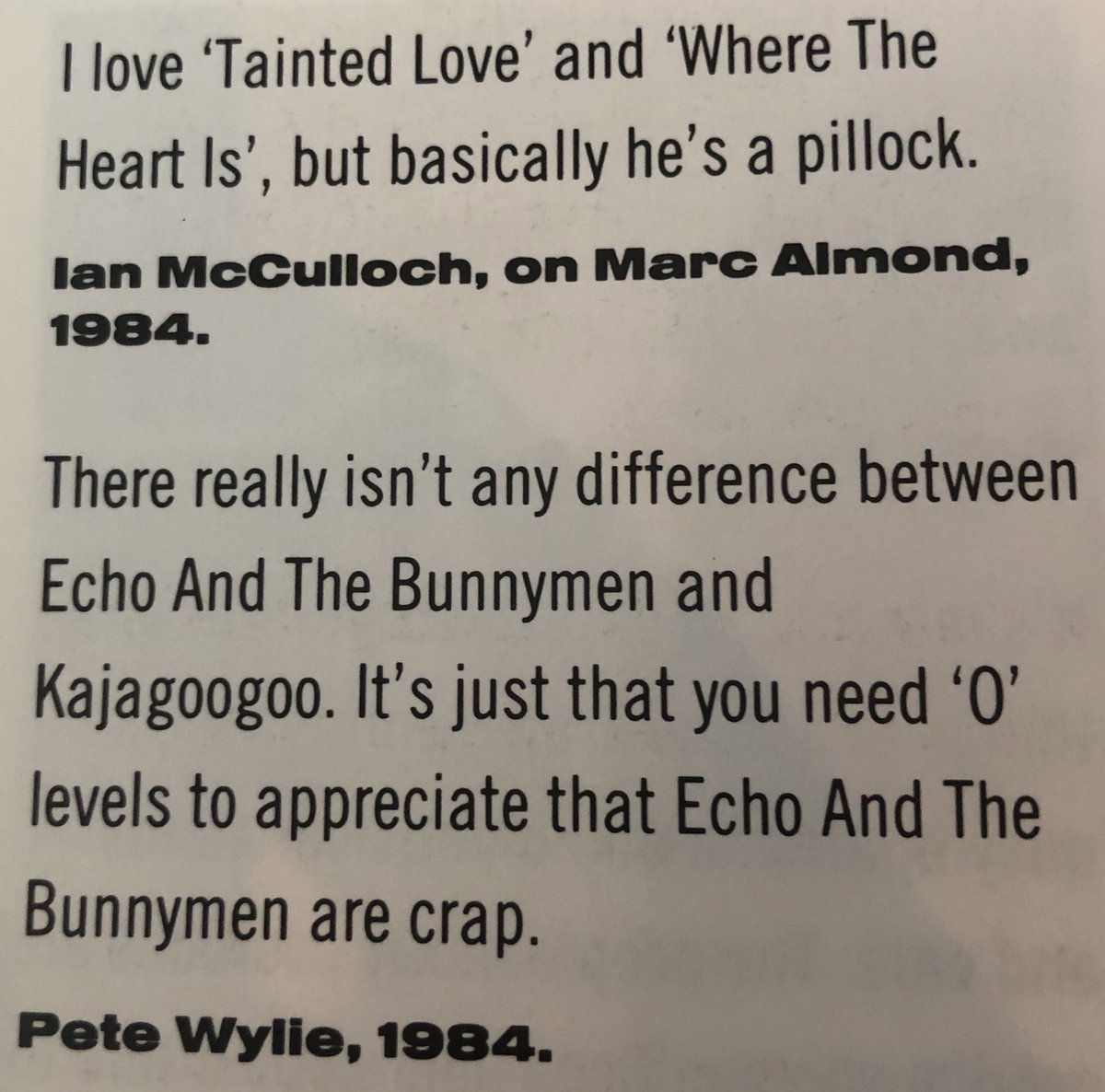 Pretty amazing find on the station bookstall today. Would anyone like a selection of vicious gems?