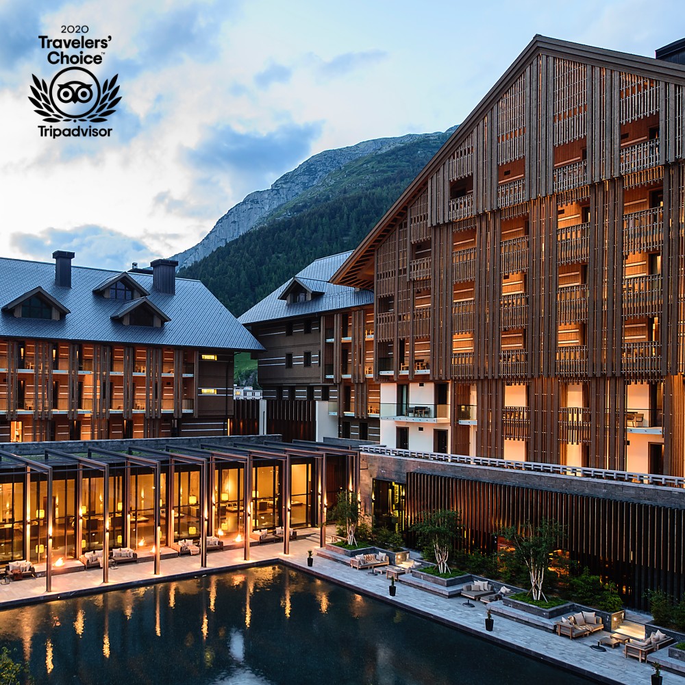 TheChediAnd's tweet photo. We are pleased to announce that we have been awarded by TripAdvisor with the Travelers’s Choice2020 Award: Top 10% of properties on TripAdvisor.
We would like to congratulate the entire The Chedi Andermatt Team for this great achievement and we look forward to welcoming you soon! https://t.co/EtrFOF5GAn