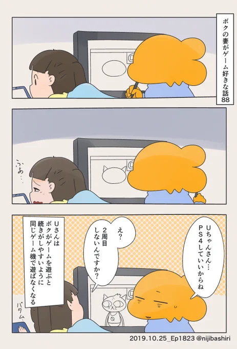 ボクの妻がゲーム好きな話088 