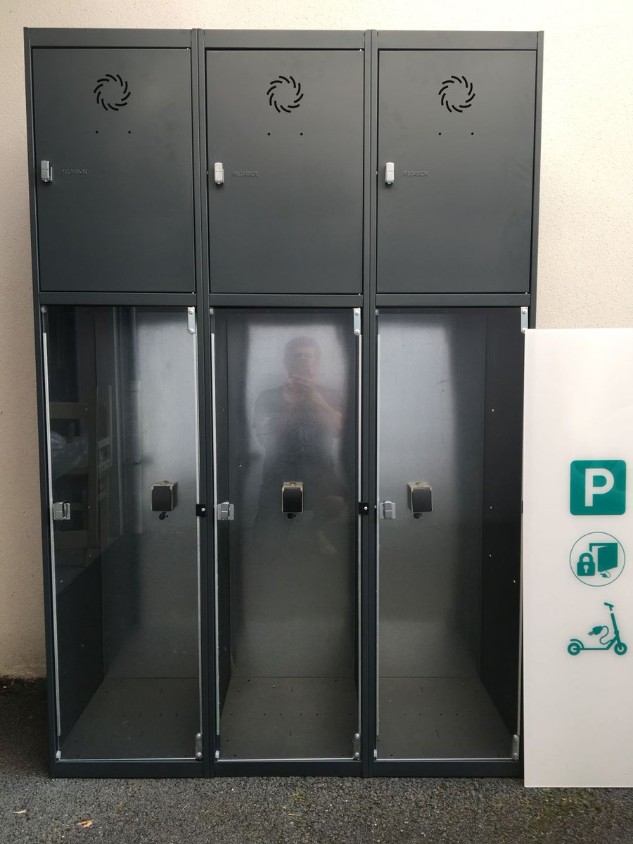 Consignes recharge pour trottinettes électriques