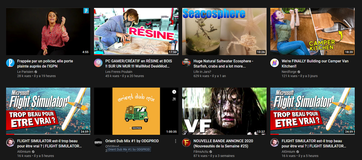 moustik_2002's tweet photo. @YouTube J'aime bien les vidéo de @At0mium_ mais de là a me recommender deux fois la meme vidéo (qui plus est regardée en entier), faudrait envoyer votre algorithme prendre des vacances.
Juste un exemple parmis tant d'autres https://t.co/tWKAnU477v