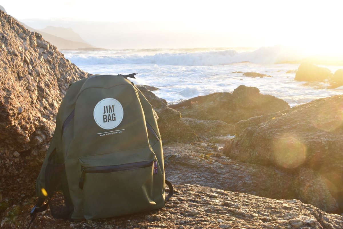To the beach with JimBag 🌊 Click here to shop backpacks 👇 #Backpack 
jimbag.co.uk/collections/ba…