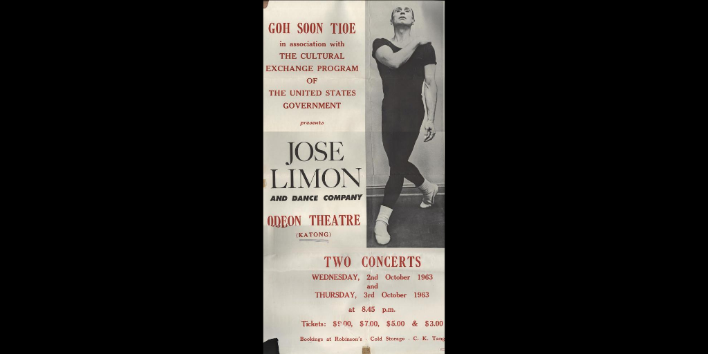 LimonDance's tweet photo. Throwback Thursday to 1963 when the Jose Limón Dance company danced two concerts at the Odeon Theatre 🙌
#justdance #LimonTechnique #LimonLive #LimonDanceCompany #LimonIntensive #dancerslife #danceheals https://t.co/q7ceYktl7Z