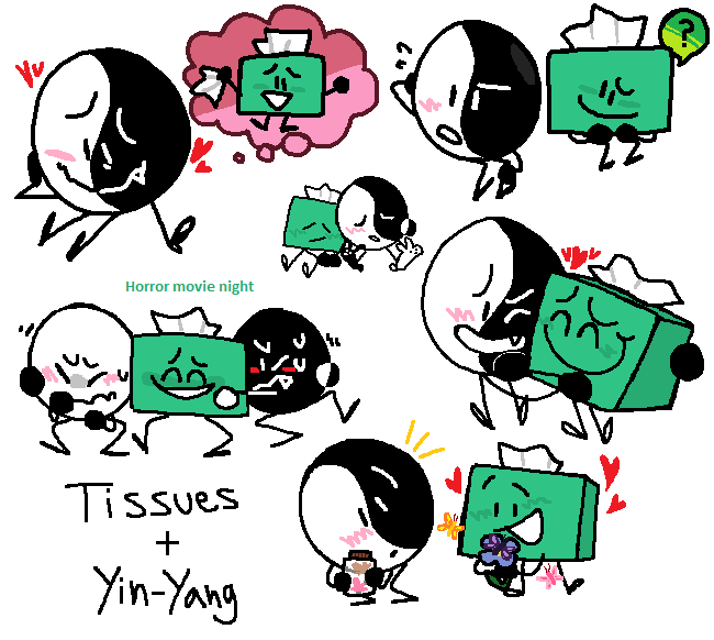 DisasterPanel's tweet photo. I hope you don't mind that I did quite a bit more than one drawing of them sdhafjdsm

#InanimateInsanity #II https://t.co/NiHjAMmeUu