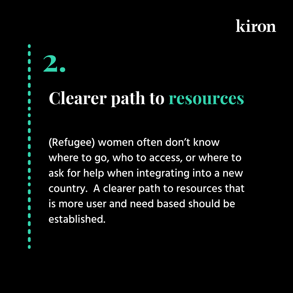 KironEducation's tweet photo. For the next few days, we will be sharing the key takeaways from #AmplifyNow in order to increase visibility on the solutions designed by the participants of the conference.
Here are the next steps you or your organization can take to #empower #refugee women. https://t.co/zy8BfGl0bF