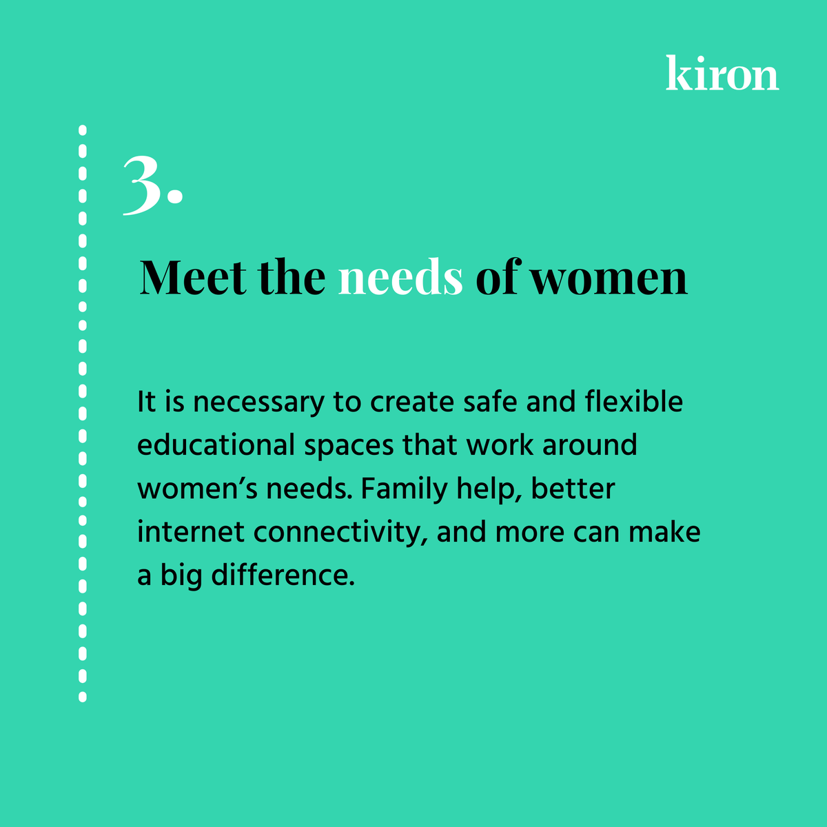 KironEducation's tweet photo. For the next few days, we will be sharing the key takeaways from #AmplifyNow in order to increase visibility on the solutions designed by the participants of the conference.
Here are the next steps you or your organization can take to #empower #refugee women. https://t.co/zy8BfGl0bF
