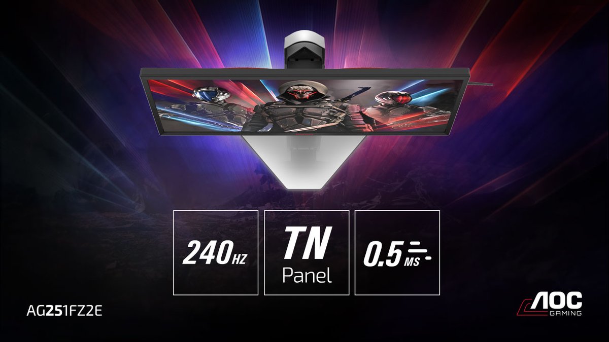 A few minutes ago <a href="/AOC_Gaming/">aoc</a> has announced updated new and fresh monitor: bit.ly/338BFAg