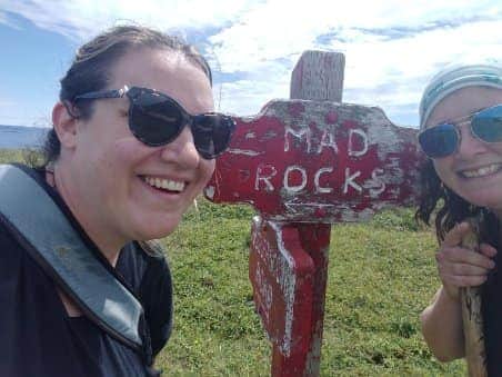 ODHigh's tweet photo. More teachers keeping active this summer! Ms. Bishop and Ms. Clements hiking the East Coast Trail! #KeepinItMovin @ashac1986 https://t.co/P14yvdnY58