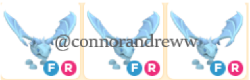 ConnorAndreww's tweet photo. Looking for robux.
3 Frost Dragon Fly, Rides.
Ages: 2 Post teen, 1 Adult
#Adoptmetrade #adoptmetrading #Adoptmetrades #roblox #adoptmetraders #adoptmetradings #adoptme #adoptmegiveaway #AdoptMePets https://t.co/KsgGLSK9Km