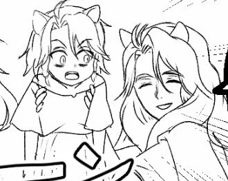 ふざけてるコマめちゃくちゃ気楽に描ける 
