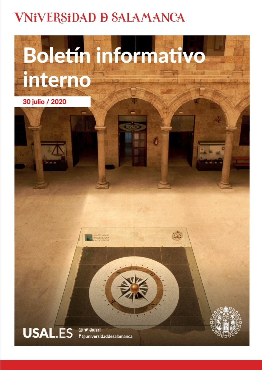 usal's tweet photo. Ya está disponible el último número del boletín informativo interno de la Universidad, #BIIUSAL. 

➡️ https://t.co/gyX1IAU2G0 https://t.co/KMYXqGW68V