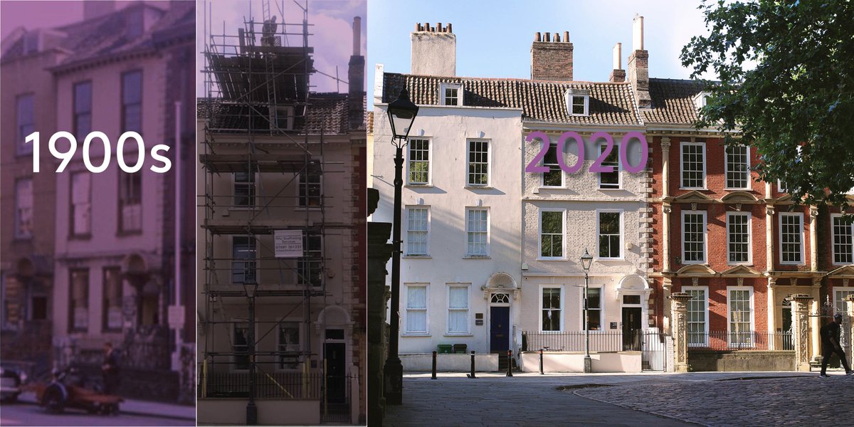 We’ve been looking at how far we’ve come as a business, but also how our office has coped through the ages. No.28 Queen Square has witnessed riots, decline &amp; a dual carriageway. We've just emerged from scafollding &amp; a tough year, so get in touch! #ThrowbackThursday #thenewnormal