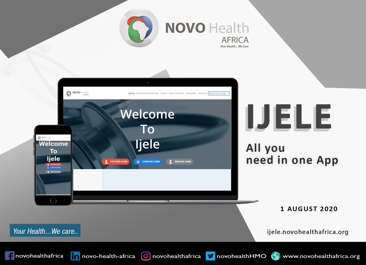 NovoHealthHMO's tweet photo. Two Days to IJELE official launch!!
.
.
#Ijele #NovoHealthAfrica #NovoCares #CustomerInteraction #ProductLaunch #ThursdayMotivation #ThursdayFeeling https://t.co/66oI63hxdW