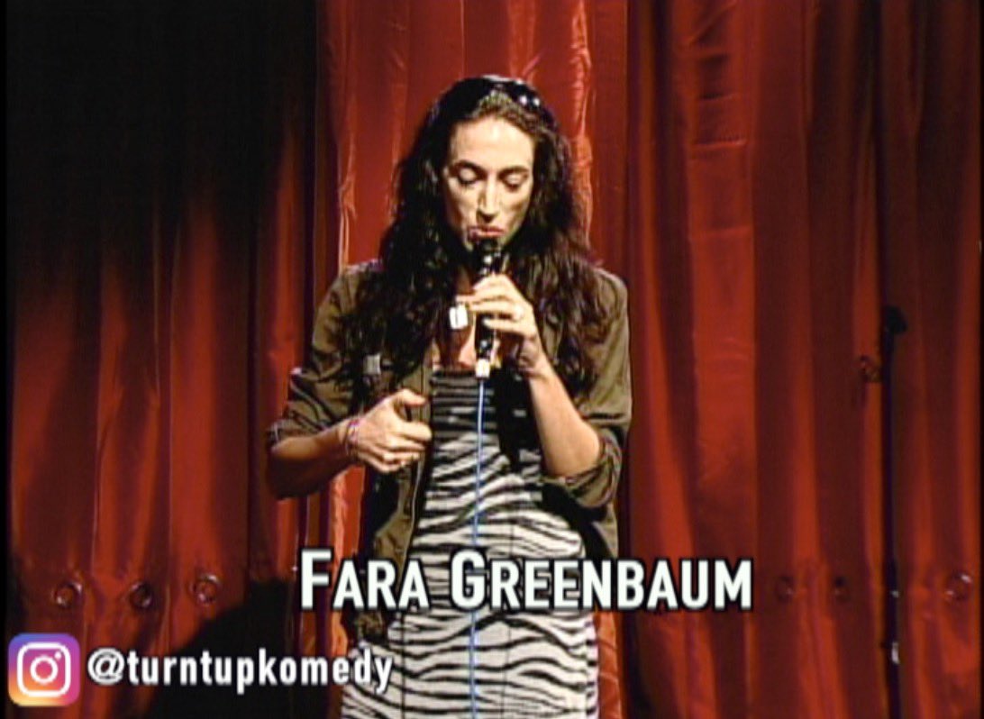 ZTV1NETWORK's tweet photo. Fara Greenbaum is up this week. See full video https://t.co/1i4zXWVA77 #comedy #entertainment @FaraGreenbaum https://t.co/STw1YhRXNh