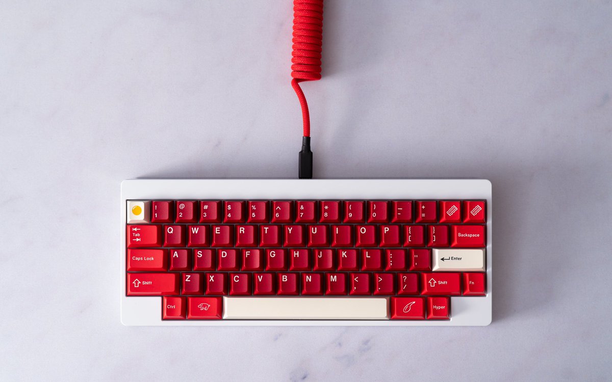 FreshCablez's tweet photo. 🥓 Breakfast is served 🍳.

The Samurai Cable

GMK JAMÓN keycaps by @Zambumon

M60-A keyboard by @ramaworks https://t.co/AAO4CijwX6