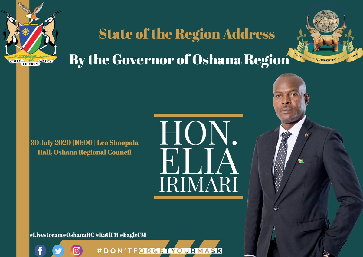OshanaRC's tweet image. #SORAHighlights #FullReport@www.oshanarc.com 

The Office of the Regional Governor has supported 11 Youth Income Generating Projects  at a cost of N$550,000.00. Each constituency is supported with N$50,000.00 and more than 33 jobs were created for the young people in the region.