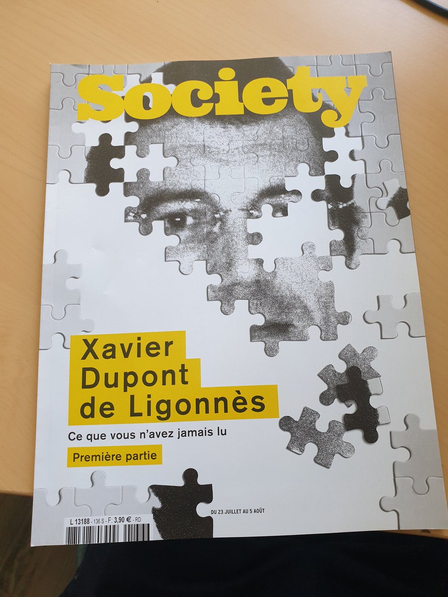 Enfin trouvé le dernier numéro de @SocietyOfficiel à Sarreguemines !
Quel plaisir de voir un titre de presse victime de son succès !
#SoutenonsLaPresse #jecherchesociety