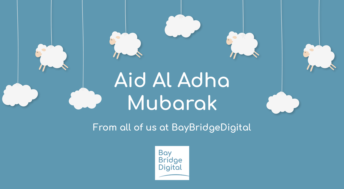 BBridgeDigital's tweet photo. If you are celebrating Aid Al Adha, we wish you, and your families, peace and harmony. https://t.co/rYEOdobBAF