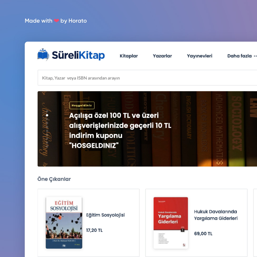 HoratoTR's tweet photo. @informascope'un #Akademik araştırmalarınızı "ihtiyacın kadar kirala" modeli ile Dünya'da ilk kez uygulayan, DRM güvenlikli, online akademik kitap satış platformu https://t.co/N9GjduCtlP 📚 yayında!

-
-
-
-

#dijitalyayıncılık #surelikitap #horato #ui #webdevelopment #webdesign https://t.co/V244DDJiwy