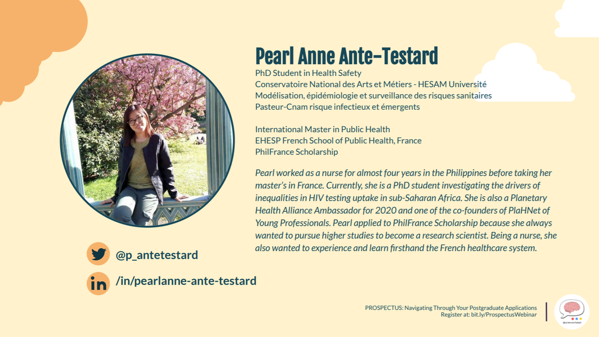 ScienceChatPH's tweet image. Tara na&apos;t gumala sa may Eiffel Tower kasama si Pearl (@p_antetestard) after class! Ibabahagi niya satin ang mga tips kung paano makakapagaral sa France through #PhilFrance Scholarship!

Check: philfrance-scholarships.com

#Prospectus #GetIntoMasters #ScienceChatPH #PinoyScientists