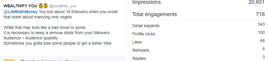 (5/n)1. You want the big account to retweet you:For this to happen you have to show them that you have been following them for quite some time now.These comments should be favorable to the account else the chance of getting a retweet decrease exponentially(Sad Reality)