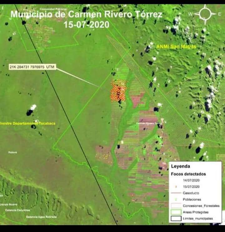 El fuego se está acercando al Valle de Tubaca, señores del gobierno @JeanineAnez @ArturoMurilloS @Ferlopezjulio1 @AmbienteyAgua los #bolivianos exigimos la abrogracion del DS 3973 y del resto de la normativa ecocida

#SOSChiquitania
#AbrogacionPaqueteIncendiarioYa