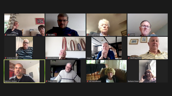 BRFCTrust's tweet photo. π€³ The final Remember the Rovers session for the 2019/20 season took place online yesterday!
A big thank you to former #Rovers man @BroomesMarlon for his time as he discussed his career and memories with our regular attendees! π
@AgeUKBwD | π #OneRoversTogether π€ https://t.co/UHfp0sJyQA
