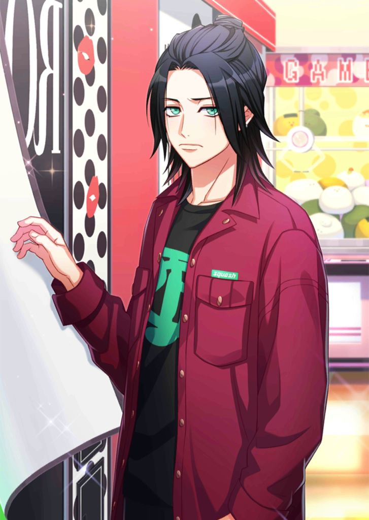 Azmai:It is very, very difficult to get a hug from Azami. He will go on about skinship before marriage for hours. It is the biggest accomplishment of your life when he hugs you willingly. He's very calming and rakes his fingers through your hair and braids it absentmindedly.