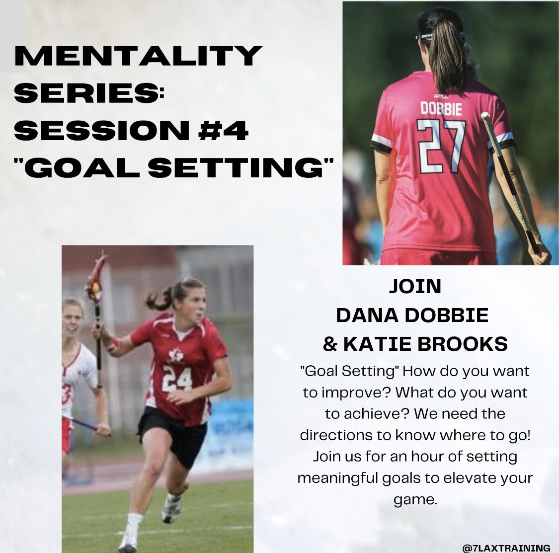 DD2seven's tweet photo. I 👀 forward to these session all week long! Cannot wait for tomorrow’s session @ 11 am : Goal Setting with Performance Health Coach @kayjaybee6 Sign up here: https://t.co/ZMmRE2YgEN https://t.co/mALUKZWfNv
