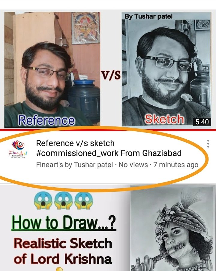 JsTusharpatel's tweet photo. Hey guys my new realistic sketch commissioned work from Ghaziabad watch full video on YouTube click here https://t.co/c8oOZ8hhNm
Dm for commission work.🔥 https://t.co/STt3KSKTWQ