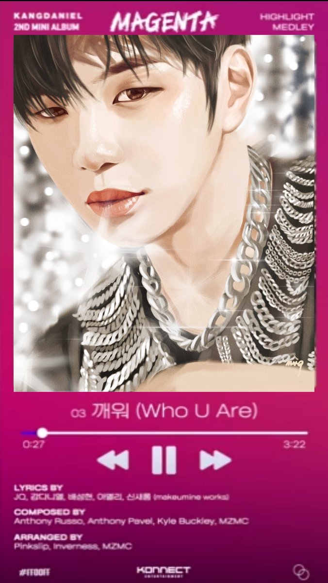 DanityMing01's tweet photo. 日常粗糙的我，百分百后悔画这幅，链条难住我…
#강다니엘 #KangDaniel #姜丹尼尔 #カンダニエル #คังแดเนียล ＃magenta @konnect_danielk https://t.co/1vg0k0sE7E