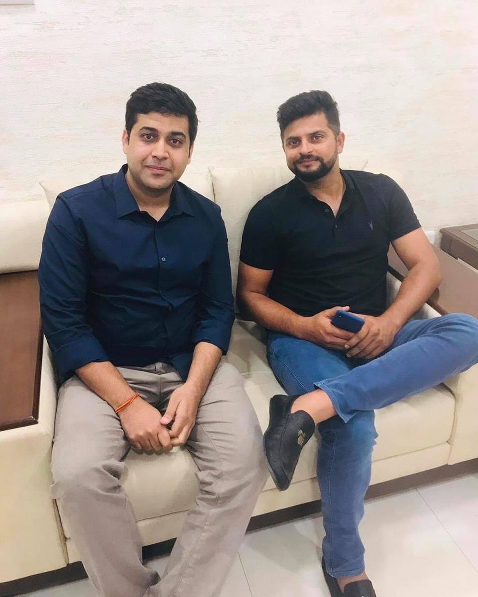 Chinmay_TI's tweet photo. In 2006 Dad told me to watch out for this young lad @ImRaina he is so impressive batsman and a brilliant fielder, Raina took 2 catches and scored a vital 35* at Multan & won the game for India since then have been a close follower of his game #Rockstar
#15yearsofSureshRaina 💪🏼 https://t.co/LSM1X8IWj3