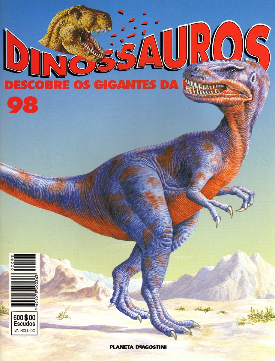 dinonostalgia's tweet photo. Alectrosaurus, o réptil águia. Um familiar do T-Rex, este dinossauro podia chegar aos 9 metros de comprimento. Viveu há 90 milhões de anos na Mongólia.

#alectrosaurus #paleoart https://t.co/qzfO1i8oec