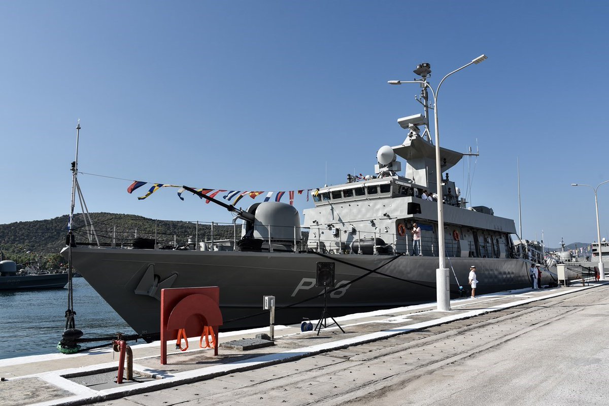 Fast Attack Craft Delivery to Hellenic Navy 
Link: c4news.me/e/55MGr 

@HellenicNavyGR

#greece #fastattackcraft #supervita #roussen #navy #defence #mediterranean #aegean #hellenicnavy